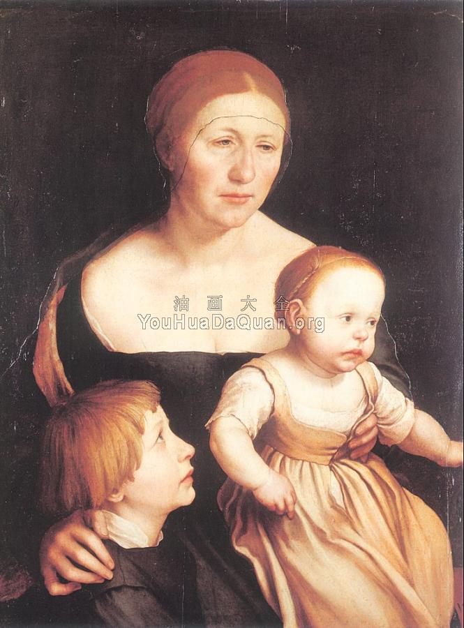 The Artist's Family - 小汉斯·荷尔拜因